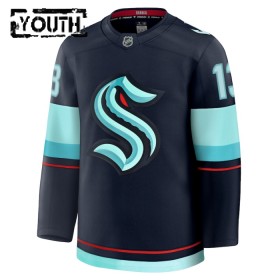 Seattle Kraken Hockeydrakt Fanatics Premium Brandon Tanev 2024-25 Navy Hjemme - Barn